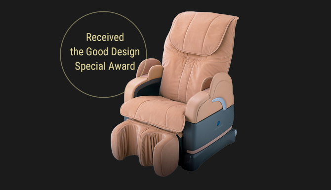 2003 Won the Good Design Award [CYBER-RELAX solution massage chair AS-878]