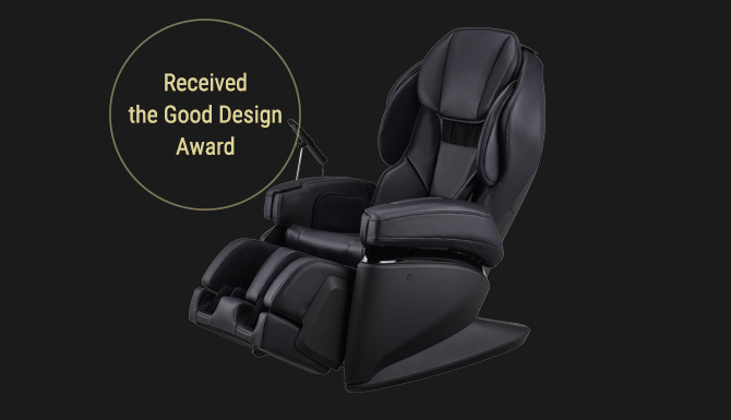 2017 Advanced technologies are united to respond the trouble of each user. [CYBER-RELAX massage chair AS-1100]